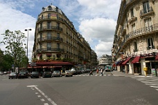 IMG_2039 Paris Street With Restaurant Where We Ate Lunch